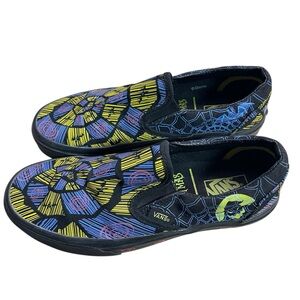 Vans x Disney The Nightmare Before Christmas Oogie Boogie Slip On Sneakers W6.5